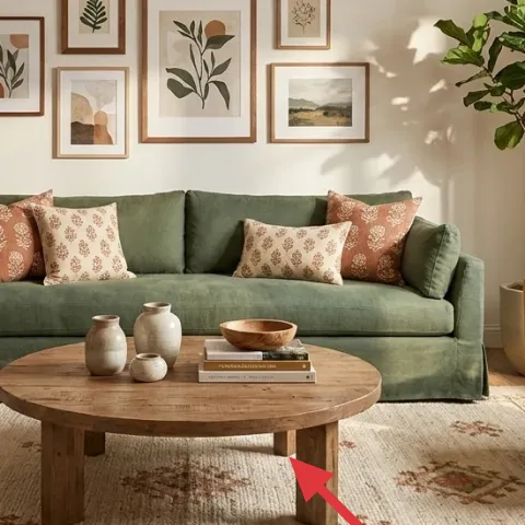 Patterned area rug