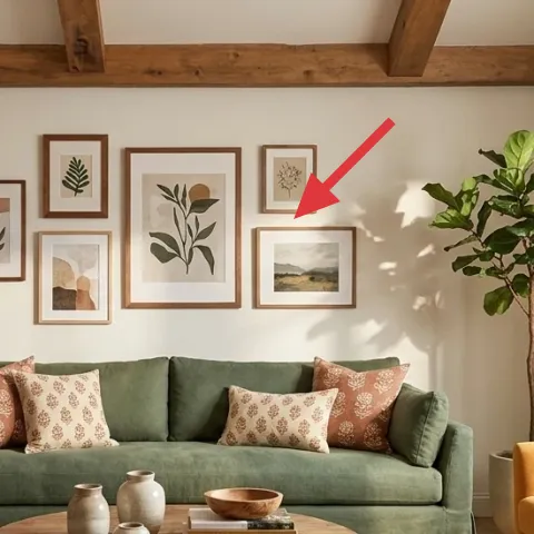 Framed botanical print