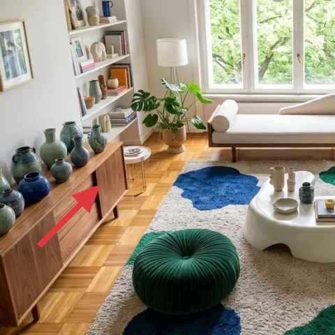 wood console sideboard