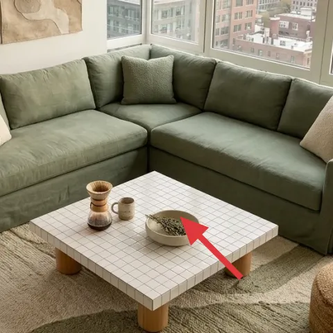 square coffee table with wood legs