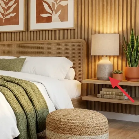 terracotta planters on the shelf