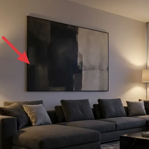 light gray painted walls