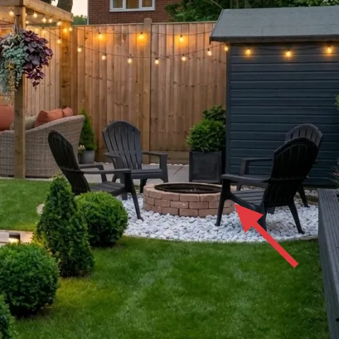 Black outdoor dining chairs