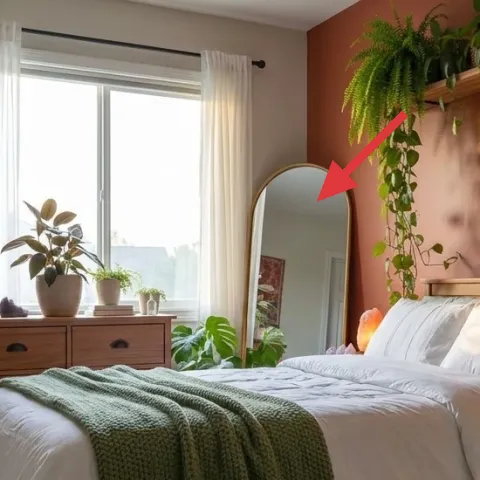 white curtain panels