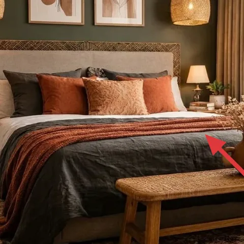 pair of table lamps on the nightstands