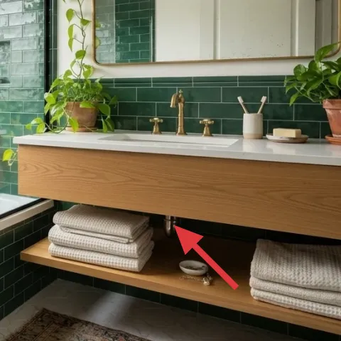folded bath towel stacks on bench