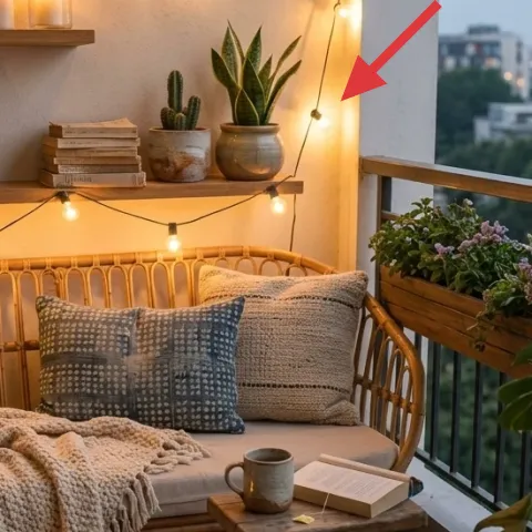 candle cluster on the ledge (candles)