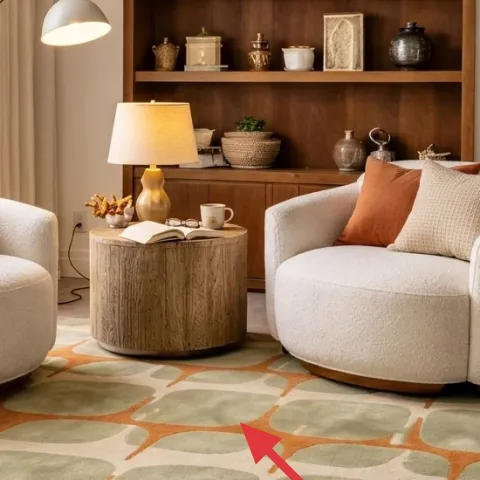 patterned area rug